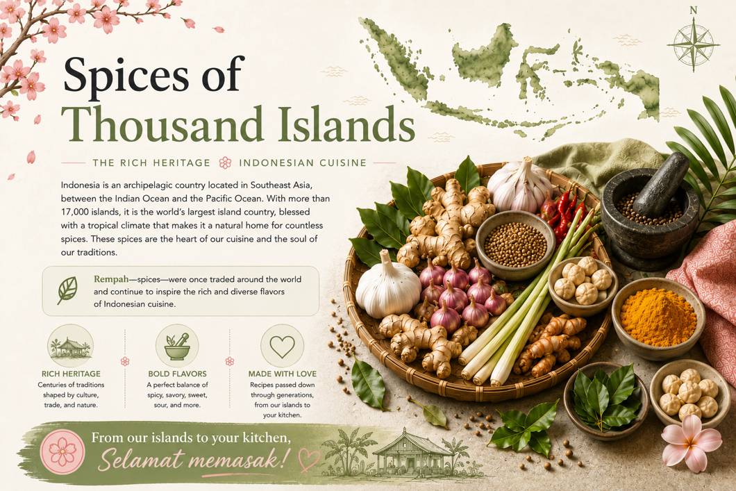 Spices of Thousand Islands